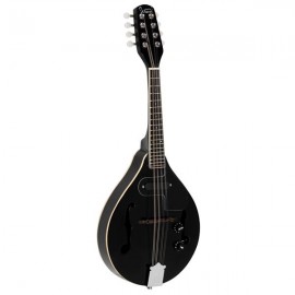 Glarry A Style 8-String Acoustic Electric Mandolin Double-Duty Mandolin with Gig Bag for Beginner Black